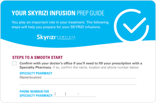 SKYRIZI® Infusion Support  SKYRIZI® Complete for Crohn's Disease